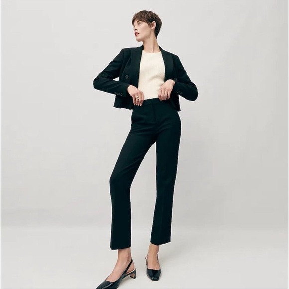 J.Crew Supersculpt Ribbed Sweater T-Shirt Midnight Burgundy Womens Size small - Picture 6 of 9